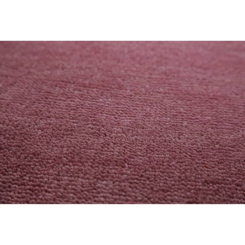 Hand Knotted Oriental 100% Wool Carpet Modern Solid Purples Gabbeh Area Rug - 13' 11'' X 10' 3''