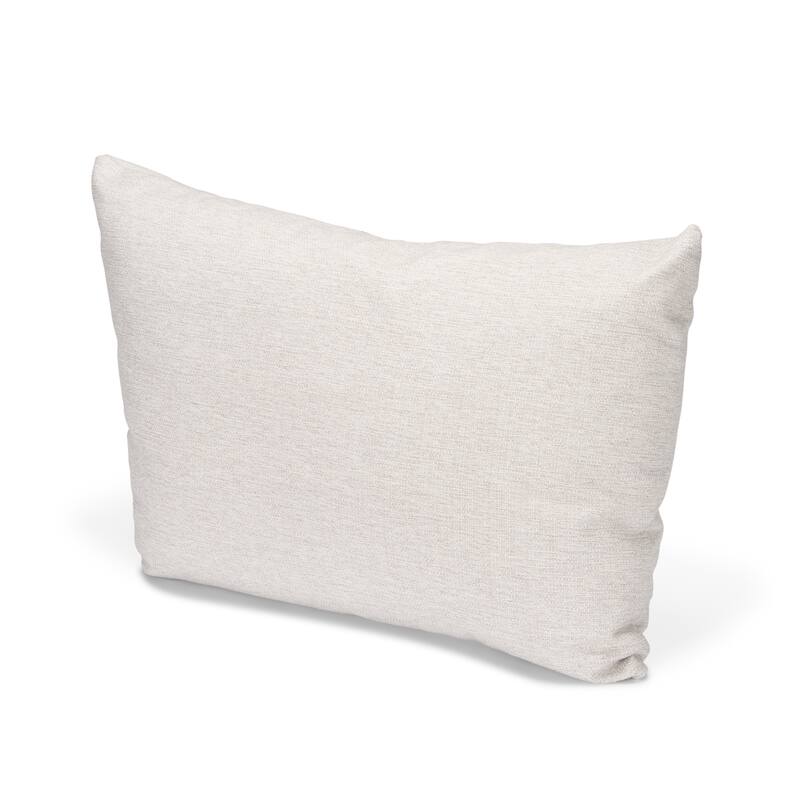 Halston Arm Pillow in Oatmeal Performance Fabric - 20.87 x0.43 x18.9