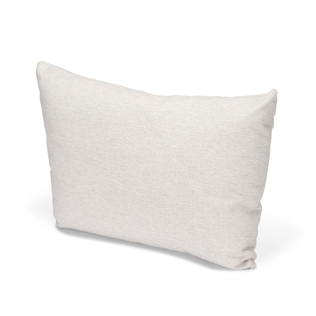 Halston Arm Pillow in Oatmeal Performance Fabric - 20.87 x0.43 x18.9
