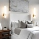 preview thumbnail 18 of 29, Modern Wall Sconce 2-Pack Sconce Wall Lighting Acrylic Lampshade 18in Wall Light Fixture