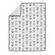 preview thumbnail 3 of 4, Sweet Jojo Designs Grey and White Mod Arrow Collection 4-piece Bumperless Crib Bedding Set
