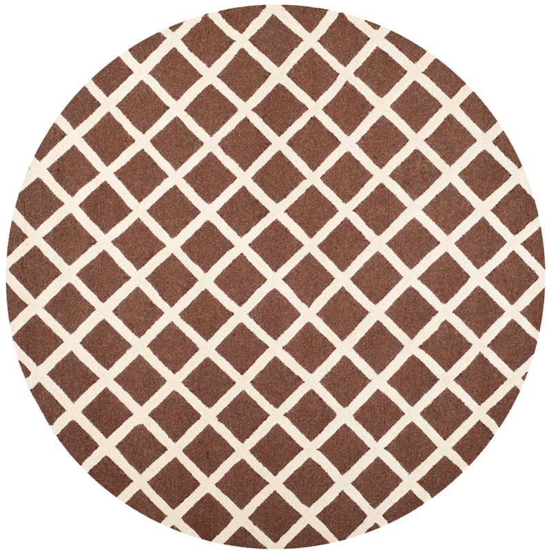 SAFAVIEH, Handmade Cambridge Siire Moroccan Trellis Wool Rug