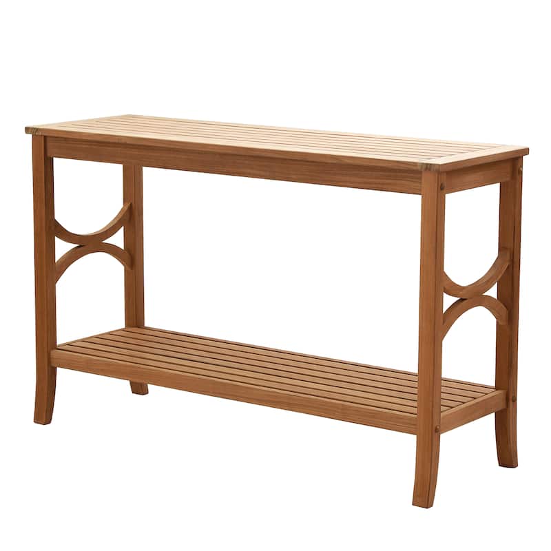 Cambridge Casual Lowell Teak Outdoor Console Table