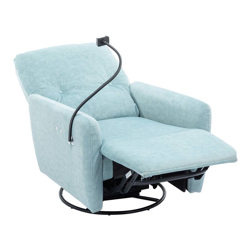 MERAX 270 Degree Swivel Electric Recliner Rocking Motion Recliner