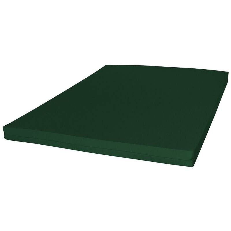 Bed Cushion - 4" Thick - Full Size - Forest Green