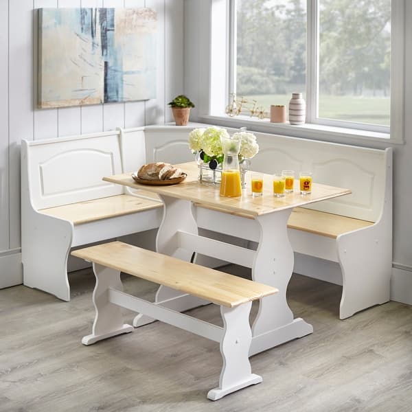slide 2 of 23, Simple Living Knox Nook 3-piece Dining Set