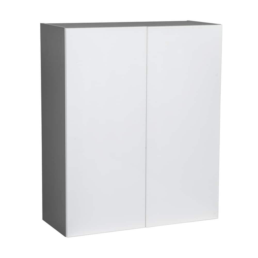 27" x 36" Wall Cabinet-Double Door-Grey - 27 x 36 x 12