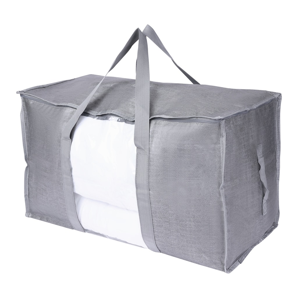 1 Pack Clothes Storage, Storage Bags, Moving Bags for Organizing Clothing, Comforters, Closet Organizers with Handles 27*14*15in