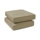 preview thumbnail 1 of 67, Haven Way Universal Outdoor Ottoman Cushion (Set of 2) Beige