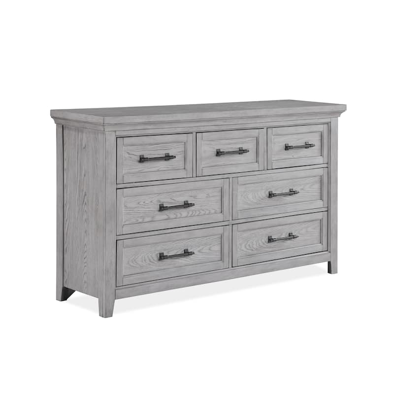 Debra 4 Piece Gray Panel Bench Footboard Bedroom Set