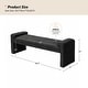 preview thumbnail 15 of 37, Roland Modern 58.5''W Upholstered Bedroom Bench by HULALA HOME