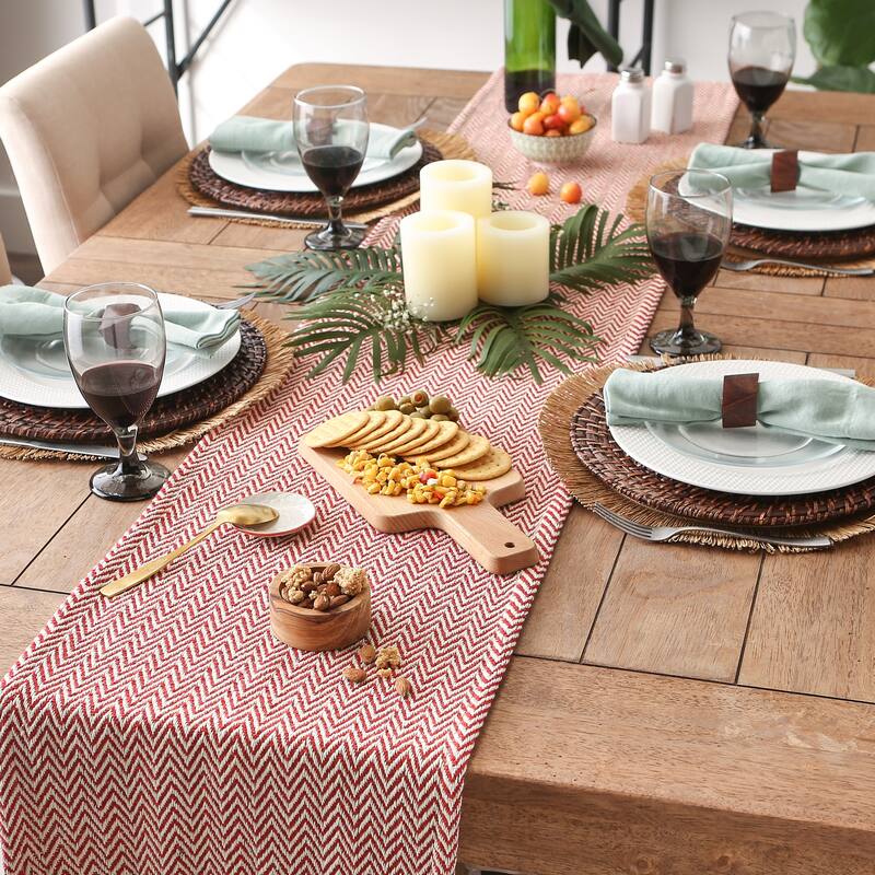 DII Chevron Table Runner