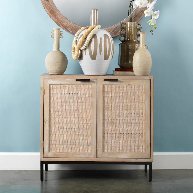 Alden Décor Ian 2 Door Accent Cabinet