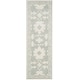 preview thumbnail 20 of 23, SAFAVIEH Handmade Bella Viva Modern Floral Wool Rug 2'3" x 7' Runner - Grey/Ivory - Runner