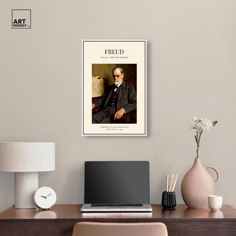 Father of Psychoanalysis Canvas by Art Remedy