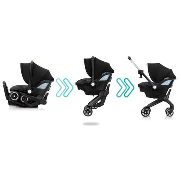 carros uppababy CRUZ V2 Stroller & Infant Snug Seat Lucy Correctors and Toners Color:Ocean Blue Special Edition Sunnies packed, little passenger certified leather details elevate
