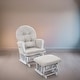 preview thumbnail 45 of 54, Ultimate Nursery Comfort - Glider and Ottoman Set with Reclining Cushion Chair, Rocker Chair with Padded Back and Armrests