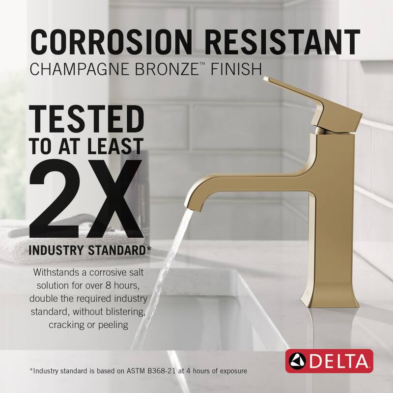 Delta 539-MPU-DST Velum 1.2 GPM Single Hole Bathroom Faucet with