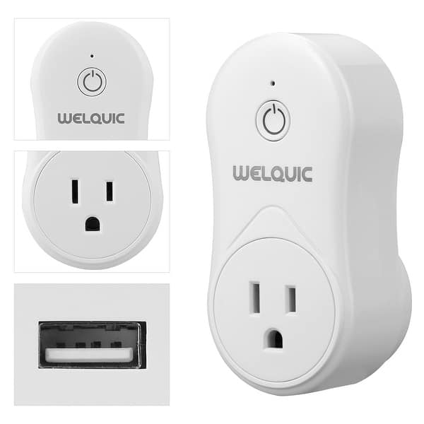 Welquic Smart Control Wi-Fi USB Socket Wireless Remote Control