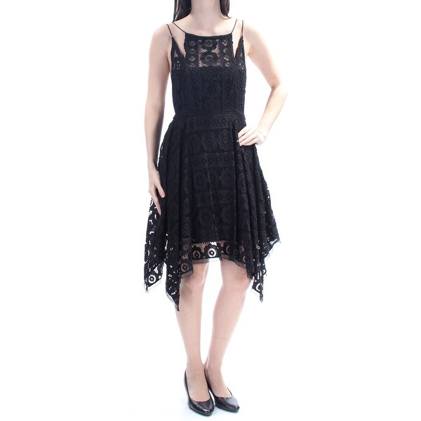 Spaghetti Strap Trapeze Dress
