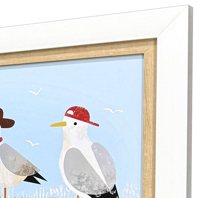 Paragon Sassy Seagull Framed Art - Set of 2