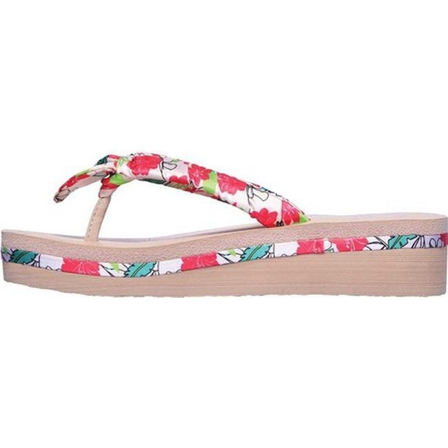 pink wedge flip flops