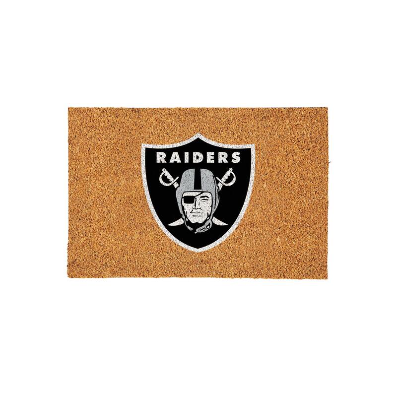 Las Vegas Raiders Full Color Indoor/Outdoor Coir Mat