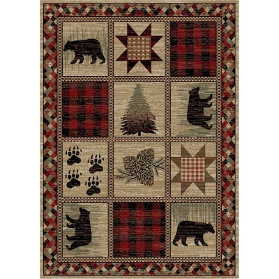 Hearthside Hollow Point Lodge Area Rug