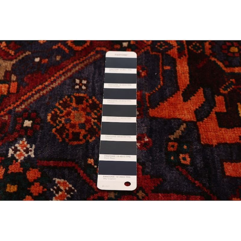 ECARPETGALLERY Hand-knotted Anadol Navy Wool Rug - 4'5 x 6'11