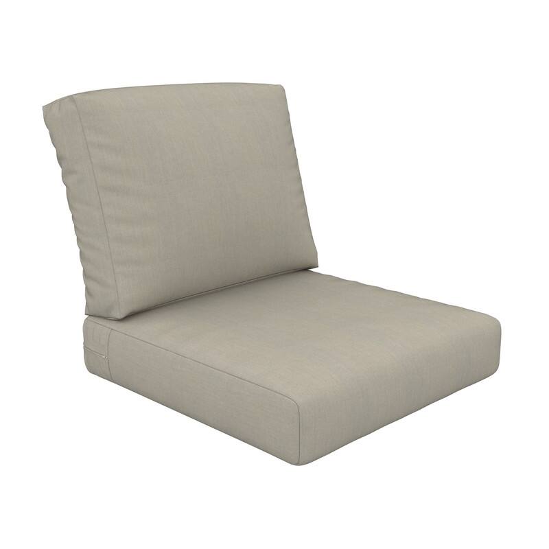 Sunbrella Outdoor Deep Seating Cushion - 25" W x 25.5" D x 5" H