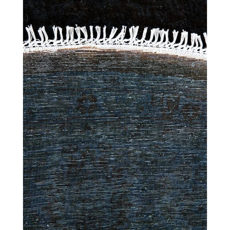 Fine Vibrance, One-of-a-Kind Hand-Knotted Area Rug - Blue, 6' 1" x 6' 1" - 6' 1" x 6' 1"