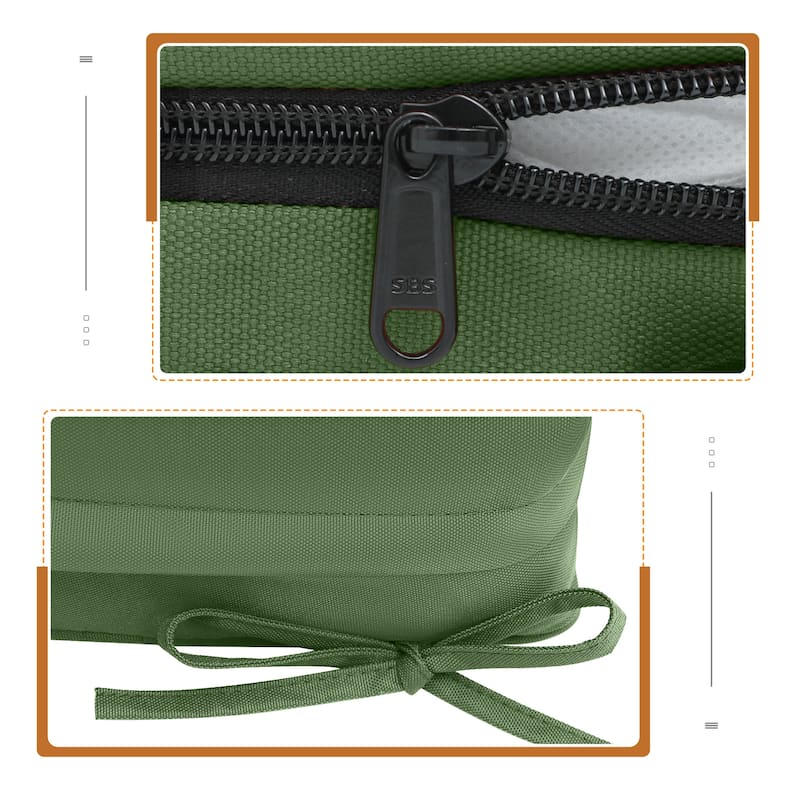 Waterproof Outdoor Deep Seat Cushion Set for Patio Furniture and Chairs