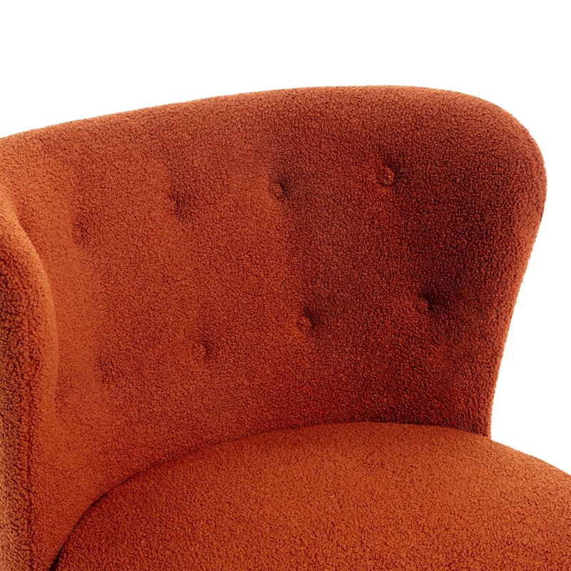 Merax Accent Chair, Upholstered Armless Chair