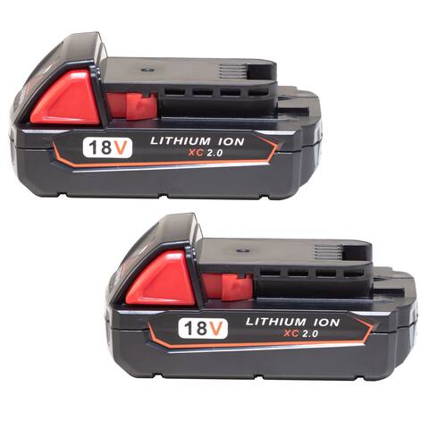 Milwaukee Tools Find Great Deals Ping At Replacement 2000mah Battery For Milwaukee 2615 21 2682 22 2758 20