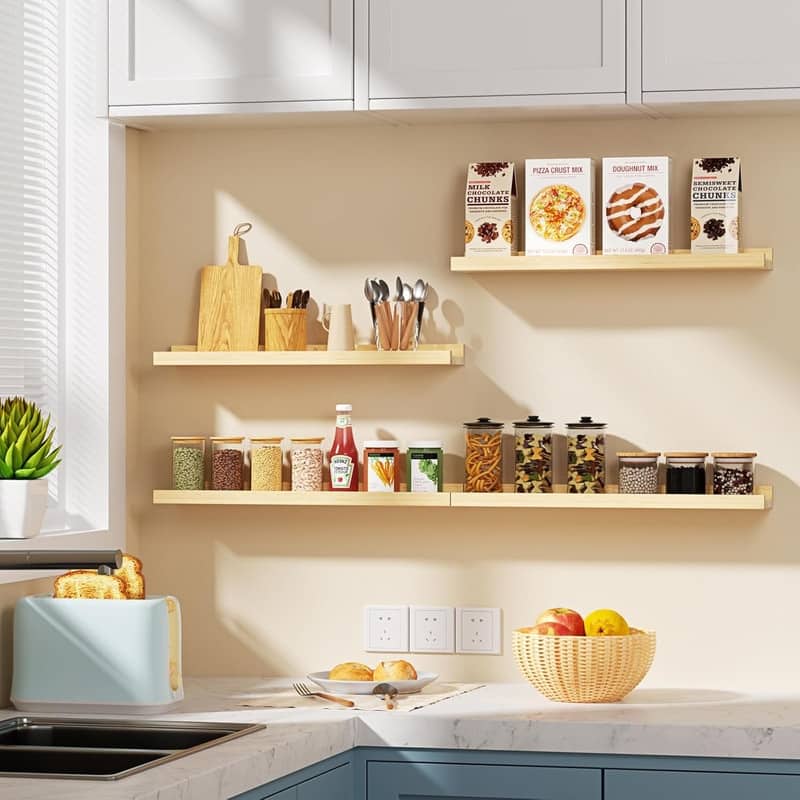 24 inch Bathroom Shelves,Floating Shelves for Wall - 24 inch