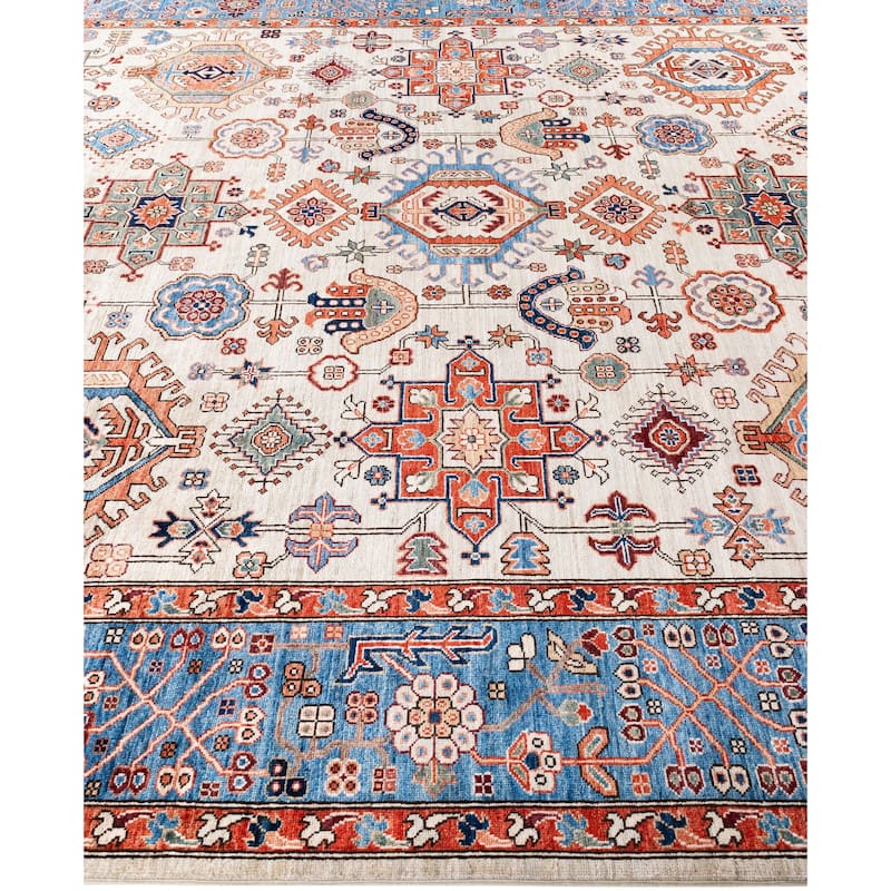 Serapi One-of-a-Kind Hand-Knotted Area Rug - Gray - 9' 1" x 11' 9"