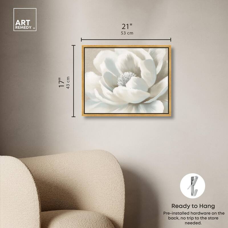 Silken Sepal II Canvas by Art Remedy