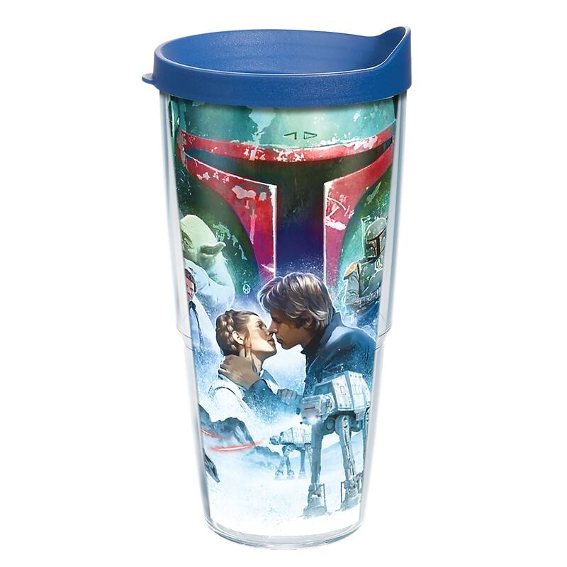 Tervis Star Wars Empire 40th Anniversary Collage Made in USA Double Walled Insulated Travel Tumbler, Classic - 24oz
