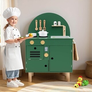 Kids Kitchen Playset Little Chef Pretend Play Kitchen for Kids