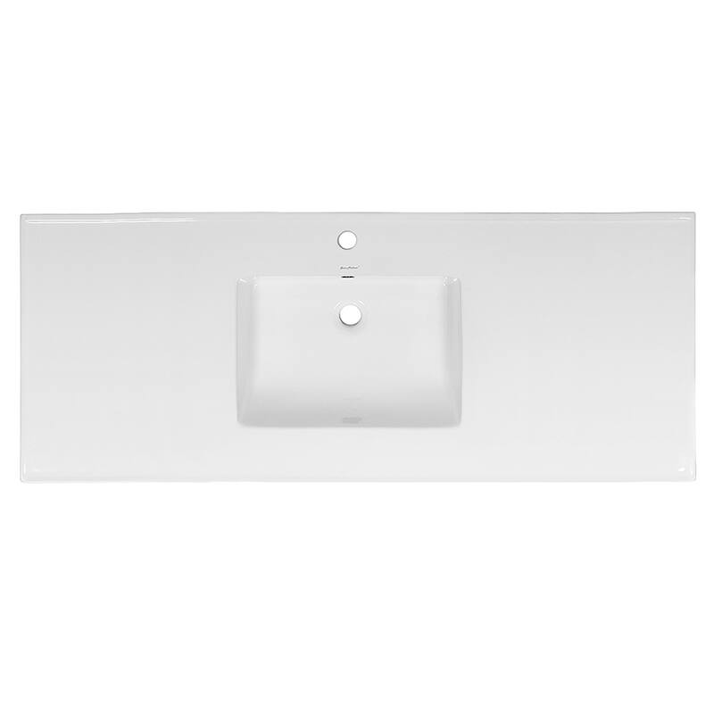 Swiss Madison SM-VT330 Voltaire 49" Vanity Top Sink with Single Faucet Hole