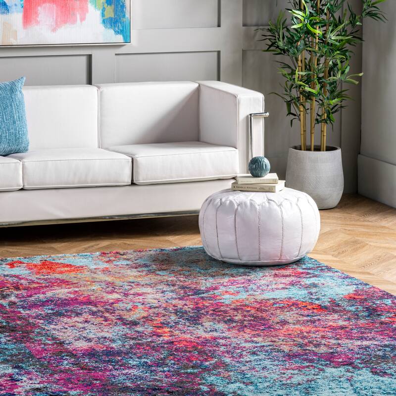 Nuloom Reva Colorful Abstract Area Rug