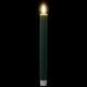 preview thumbnail 10 of 16, LED Flickering Flameless Taper Honeycomb Christmas Candles - 9.5" - Set of 2