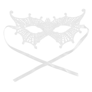 Women Spider Shaped Masquerade Party Dress Eyepatch Eyemask Lace Eye Mask White Overstock Women Spider Shaped Masquerade Party Dress Eyepatch Eyemask Lace Eye Mask White Overstock