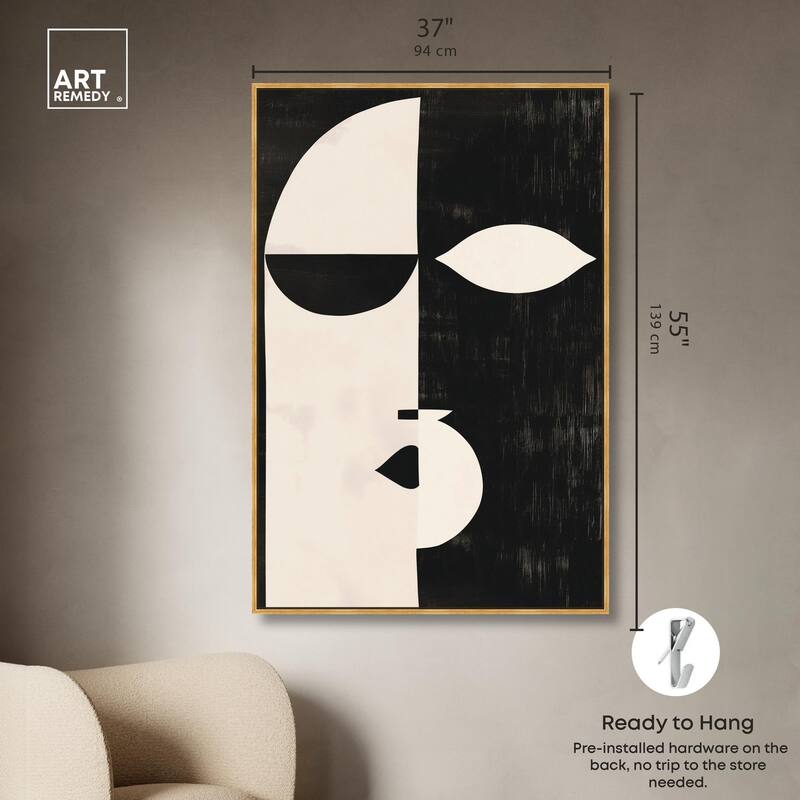 Divided Self I Canvas by Art Remedy