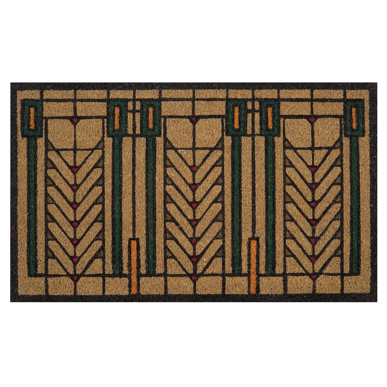 Shop Uni Art Frank Lloyd Wright Tree Of Life Doormat Indoor