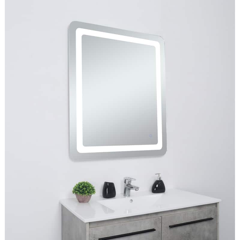 Indigo Home 30in x 36in soft edge LED mirror
