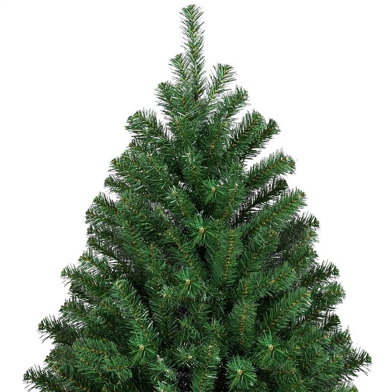 Yaheetech Pre-lit Spruce Artificial Hinged Holiday Christmas Pine Tree