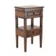 preview thumbnail 11 of 56, Brown Wood Storage Bench with Upholstered Seat - 42 x 15 x 20