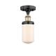 Option Black Antique Brass / Matte White