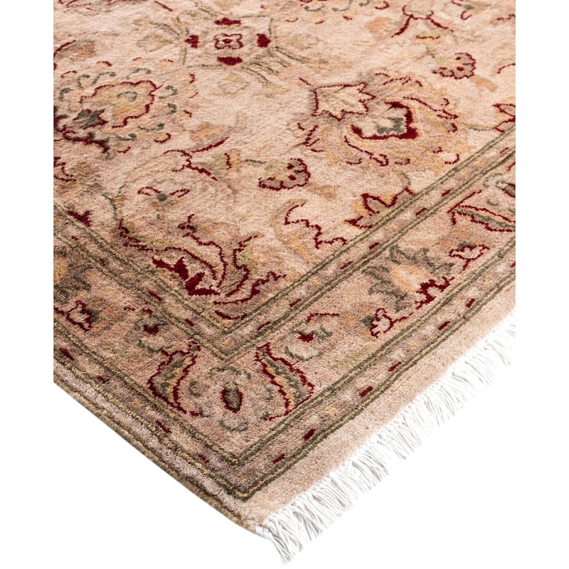 Overdyed One-of-a-Kind Hand-Knotted Runner Rug - Beige - 2' 7" x 10' 7"